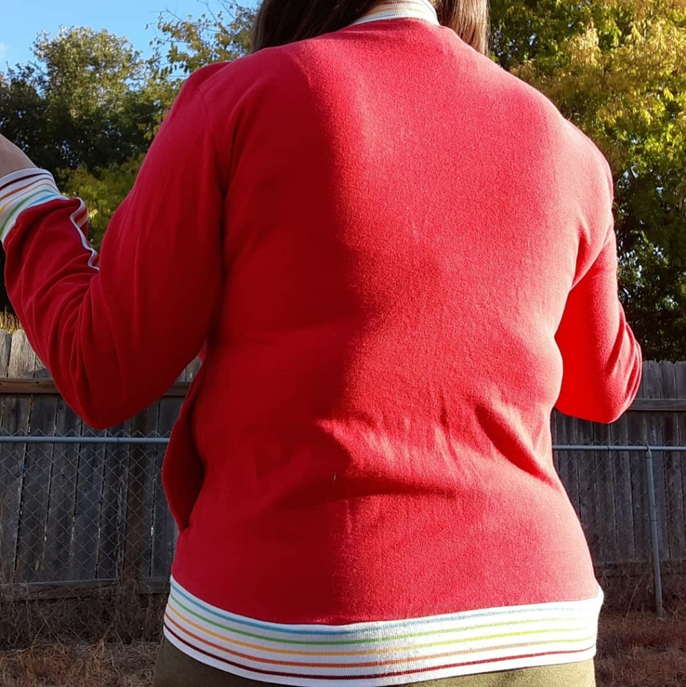 Retro Rainbow Track Jacket - image 4